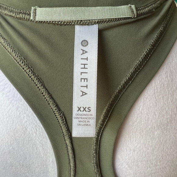 Athleta Ease in Tank Oxidized Green Size XXS - Picture 4 of 7